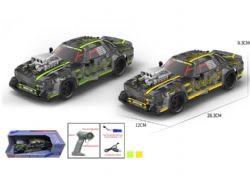 TÉLÉGUIDÉ - VOITURE DE COURSE TÉLÉCOMMANDÉE INFINITE POWER AVEC MOTEUR SUR LE CAPOT ASST (0825)